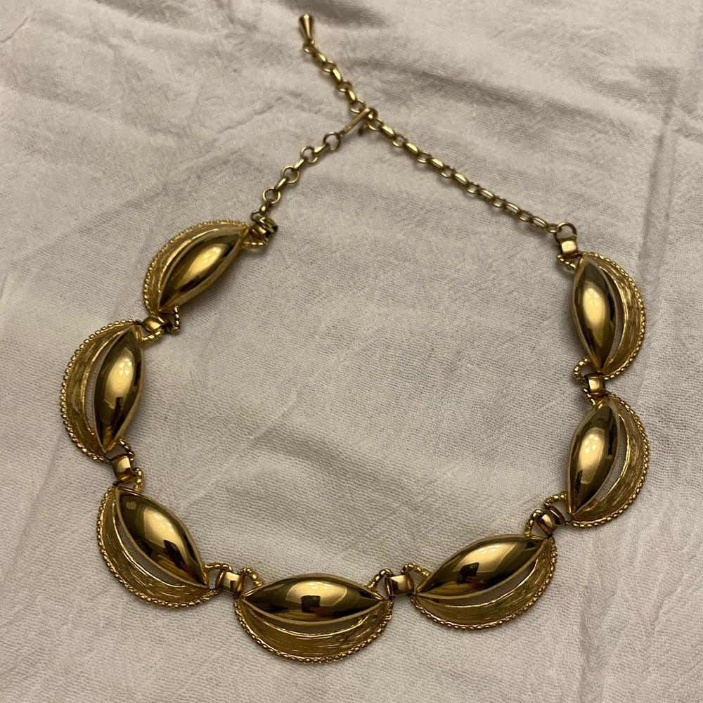Vintage Marboux Gold Tone Necklace